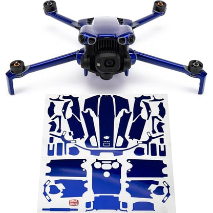 WRAPGRADE Skin Stickers Compatible with DJI Mini 5 Pro (Stratosphere Blue) - color: Stratosphere Blue