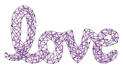String Art: Turn string and pins into works of art - size: Medium