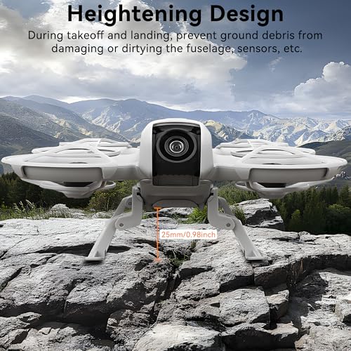 Landing Gear for DJI Neo Drone - Foldable Landing Legs Quick Release Extension Kit for DJI Neo Drone Accessories