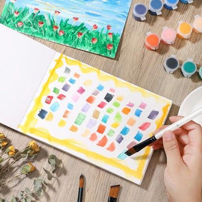 A5 Watercolor Paper Pad, 30 Sheets, Hot Press, 140 Lb/300 GSM