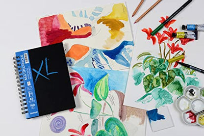 CANSON XL Textured Mixed Media 160gsm A4 Paper Pad 60 Sheets - style: A4 160GSM 60 SHEETS