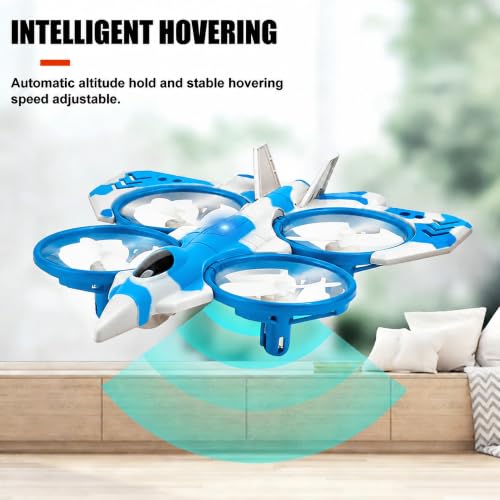 2-in-1 RC Fighter Airplane for Land and Air for Kids Adults 6+