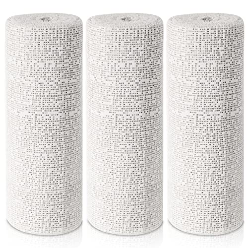 45ft - 211ft Plaster Cloth Rolls White Gauze Strips Wrap Bandages for Craft Belly Cast Mask Making Body Molds Scenery Art(8inch x 45 Feet, White) - size: 8 Inch x 45 Feet
