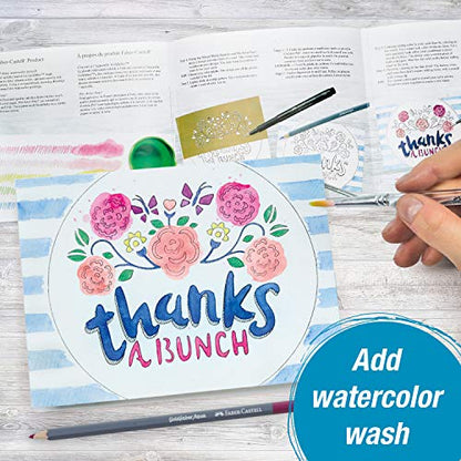 Faber-Castell 20 Minute Studio Card Making for Beginners – Create Your Own DIY Greeting Cards with Watercolors - style: Card Making