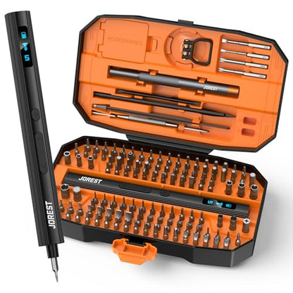 JOREST 155 in 1 Mini Electric Screwdriver, Precision Power Screwdriver Set - style: 155 in 1 Electric