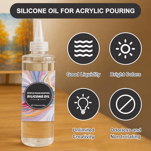 300g Silicone Pouring Oil, Add Texture Color Brightness Effect