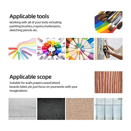8 Inch Number Stencils Plastic Number Stencils Reusable Digital Painting Templates for Cake Stencil Address Templates - size: 8 Inch