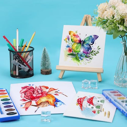 48 Pack Watercolor Paint Set Bulk for Kids, 8 Colors Washable Water Colors