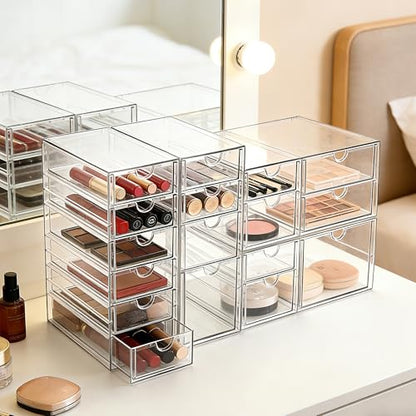 Prsildan 17 Drawers Teacher Toolbox Office Supply Organizer, Set of 4 - size: 17 Drawers