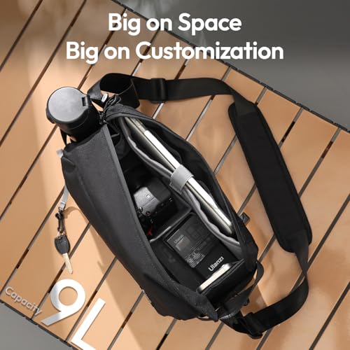 ULANZI BP11 8L Camera Sling Bag with Tripod Holder Everyday Carry - size: 8L