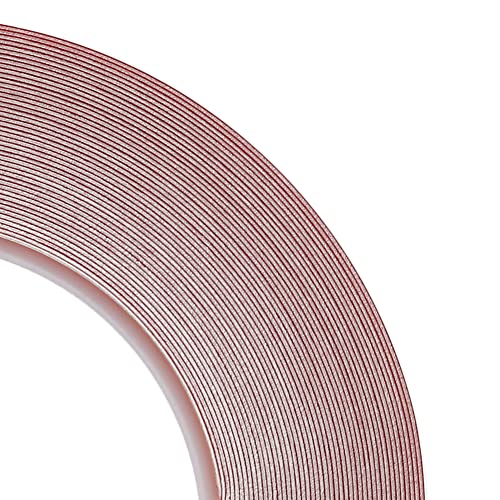 3mm x 15M (0.12in x 49ft) Clear Double Sided Tape, Mounting Tape - size: 3mm
