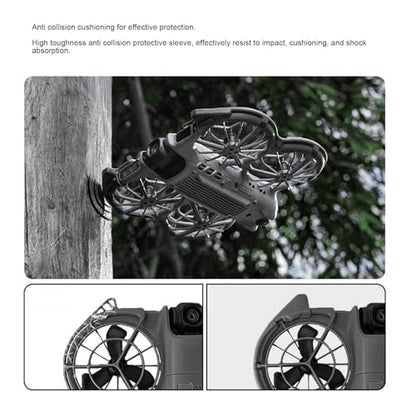 Generic Propeller Guard for Neo 2 Drone, AntiCollision Propeller Bumper Cover, Lightweight TPE Impact Protector, Easy Install Accessories (black)