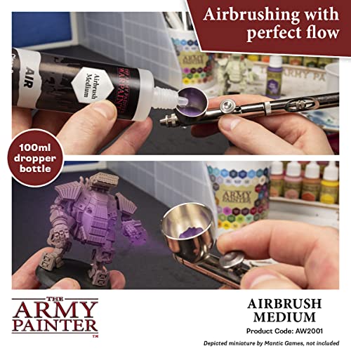 The Army Painter, Airbrush Medium, 100 ml dropper bottle
