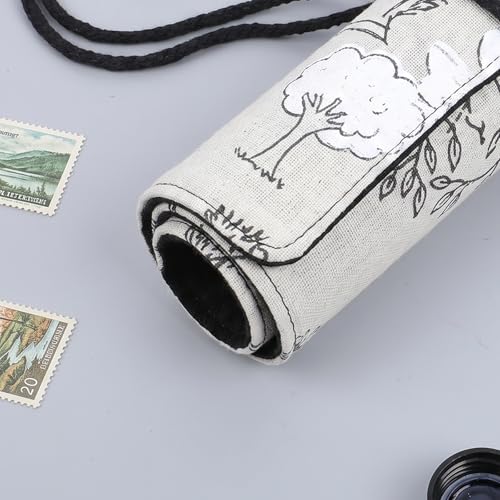 Paint Brush Roll up Case, Watercolor Brush Holder,Roll up