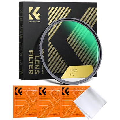 K&F CONCEPT 86mm MCUV Lens Protection Filter High Definition Optical Glass - size: 86mm