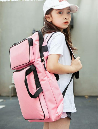 A3 Art Portfolio Carry Case Bag Drawboard Storage Portable Shoulder Tote - color: Pink
