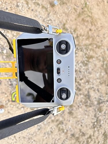 Zero Gravity Hands-Free RC Shoulder Harness/Lanyard Body Mount for DJI RC Controller (Mini 3 Pro) Innovative Two Position Locking Holder, Secure Controller to Pilot's Body, Patent Pending