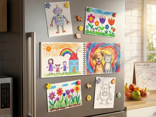 Soucolor Sketch Book 9" x 12", 100 Sheets Kids Art Sketchbook Drawing Pad - color: Black, size: 9" x 12" (Pack of 1)