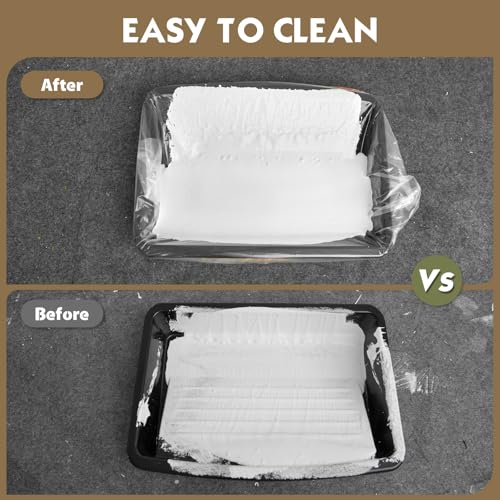 ROLLINGDOG 12" Paint Tray & 10PC Paint Tray Liners - color: Paint Tray and 10pc Tray Liners