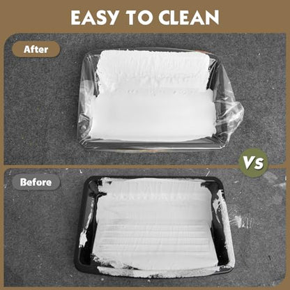 ROLLINGDOG 12" Paint Tray & 10PC Paint Tray Liners - color: Paint Tray and 10pc Tray Liners