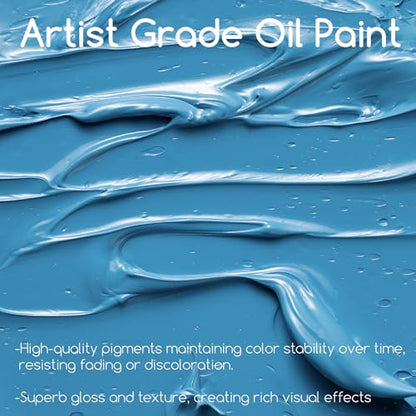 MEEDEN Artist Grade Oil Paint: Bright Red - 60ml/2oz Tube - color: Bright Red, size: 2 Fl Oz (Pack of 1)
