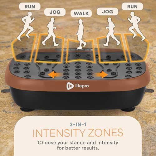 Lifepro HexaPlate Lite Compact Vibration Plate with Magnetic Acupoints - color: Copper