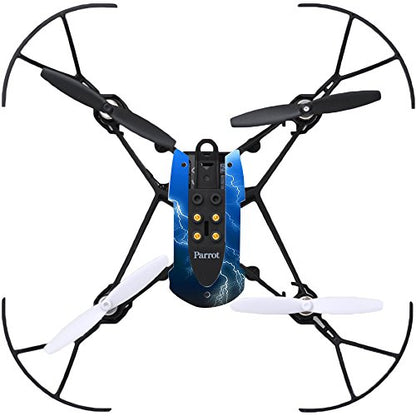 MightySkins Skin Compatible with Parrot Mambo Drone Quadcopter wrap Cover Sticker Skins Lightning Storm