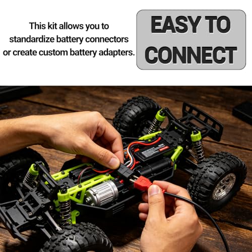 70pcs T-Plug/EC3/EC5/XT60/XT90 Male and Female Adapter Connector Plug - color: 70pcs