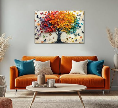 ARPADAMO Butterfly Tree Diamond Art Kits for Adults Diamond Painting12x16in - color: DP02480