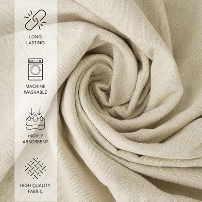 Canvas Drop Cloth for Painting (Size 4 x 12 Feet - Pack of 2) - Pure Cotton Painters Drop Cloth for Painting, Furniture & Floor Protection - All Purpose Thick Canvas tarp with Double Stitched Edges - size: 4' x 12' - Pack of 2