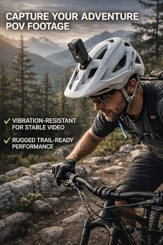 DJI Osmo Nano Compatible Mount, Magnetic, Quick Release, Vertical, Action Camera Mount Interface, Secure Magnetic Retention, for Action Sports, Mountain Biking, Skiing, Motorcycle, Drone.