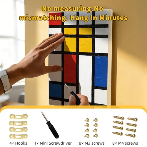 4 Pack 18 x 24 inch Floater Frame Canvas –Gallery Wrapped Canvas Set - color: Light Brown, size: 4pk-18x24 in