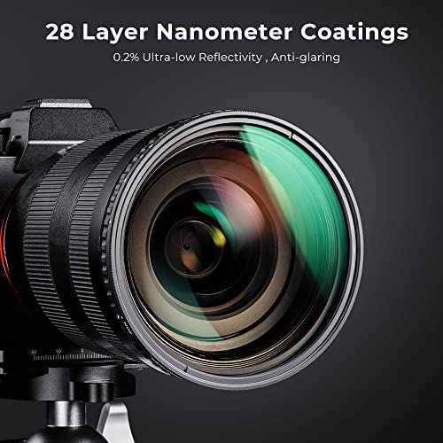K&F CONCEPT 77mm Variable ND Filter ND2-ND32 (1-5 Stops) No X Cross - size: 77mm