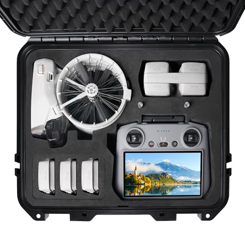 CYNOVA Waterproof Hard Case for DJI Flip and RC2/RC/RC-N3/N2/N1