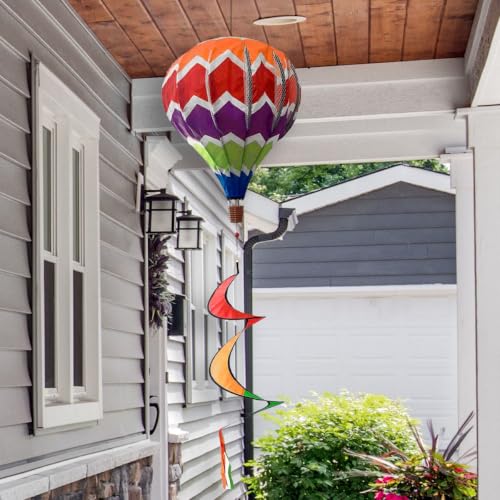 Briarwood Lane Multi Color Deluxe Hot Air Balloon Spinner - color: Multicolor