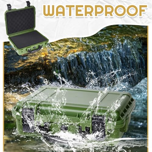 Relaxweex 22.4 x 16.1 x 10.2 Inch Hard Case, Grid Shell, Green - color: Green, size: 22.4 x 16.1 x 10.2 Inch, style: Grid Shell