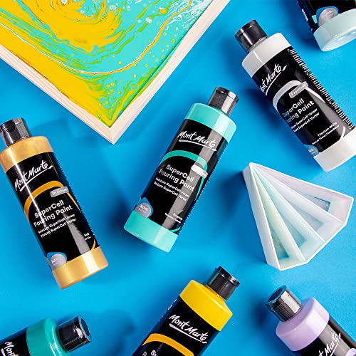 Mont Marte SuperCell Pouring Paint 240ml - Gold