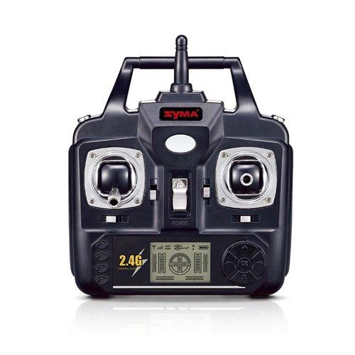 Syma X5SW 4CH 2.4G 6-Axis Gyro Headless Support Mobile Phone Apple IOS Android Wi-Fi Wifi Control FPV HD 0.3MP Camera 360-degree 3D Rolling Mode 2 RTF RC Quadcopter White