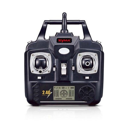 Syma X5SW 4CH 2.4G 6-Axis Gyro Headless Support Mobile Phone Apple IOS Android Wi-Fi Wifi Control FPV HD 0.3MP Camera 360-degree 3D Rolling Mode 2 RTF RC Quadcopter White