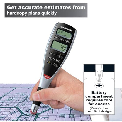 Calculated Industries Scale Master Pro 7.3-Inch Digital Plan Measure (6025)