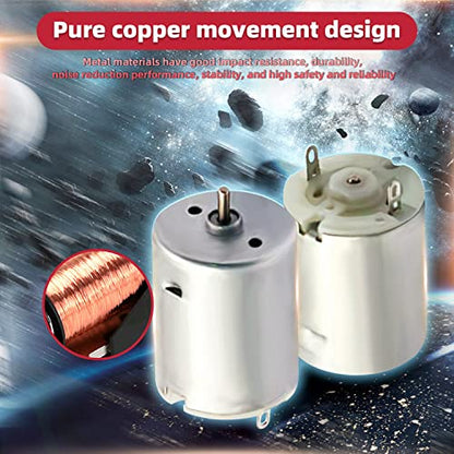 8Pack DC Motor 3V-12V 280 Micro Motor for DIY Airplane RC Boat Toys