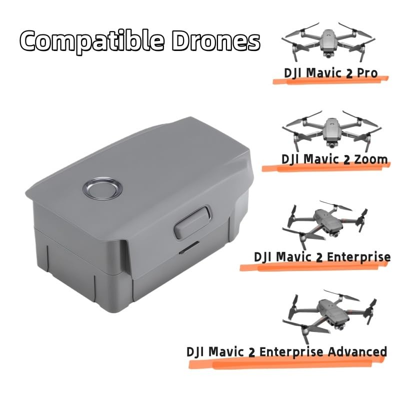 Mavic 2 Pro Battery | 3850mAh 15.4V Intelligent Flight Replacement Battery Compatible with DJI Mavic 2 Pro/Zoom/Enterprise/Advanced Drone