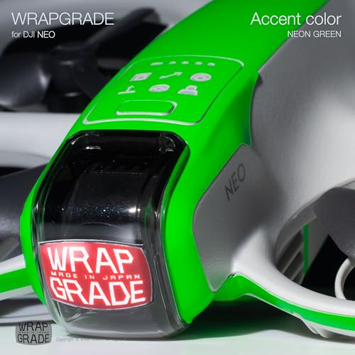 Wrapgrade for DJI NEO Accent Color Sticker (Neon Green) - color: Neon Green