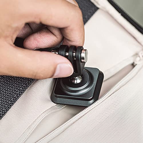 PGYTECH Action Camera Arca-Type Quick Release Plate, Aluminum Alloy Action Camera Mount for Gopro/Insta360/DJI Osmo Action/Pocket Most Action Cameras, Quick Connecting to Backpacks, Belts and tripods