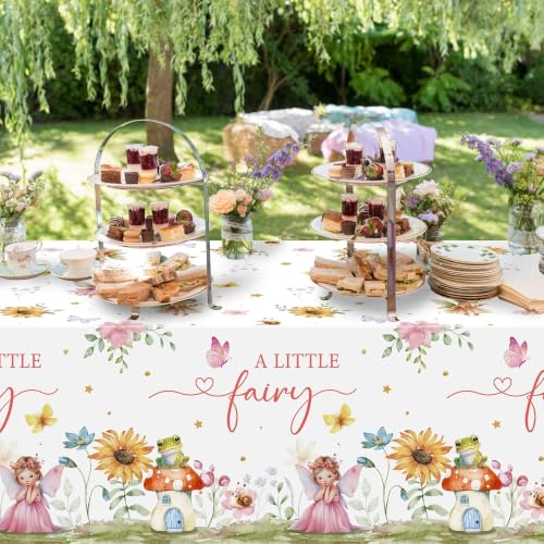 3 Pack Fairy Party Tablecloths for Girls - color: Fairy