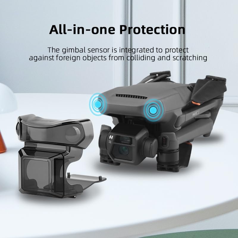 Gimbal Protector Cover Mavic 3 Camera Lens Cover For DJI Mavic 3, Anti-Scratch Dustproof Protective Cap Protection Vision Sensor Integrated Cover