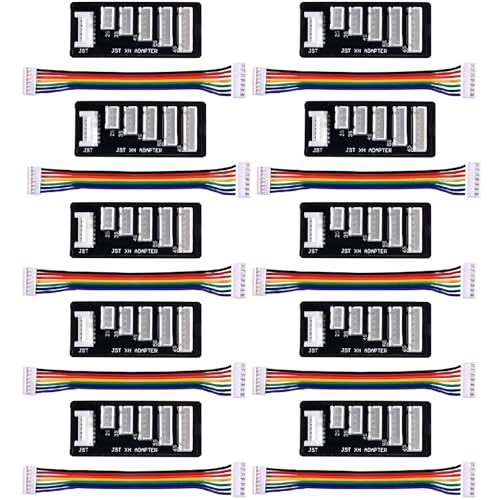 10-Pack RC Battery Balance Board, JST-XH, 2S-6S LiPo