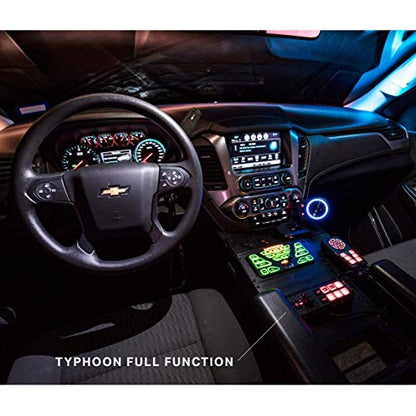 Feniex Typhoon Full-Function 100 Watt Siren & Controller with Triton 100W Siren Speaker Bundle