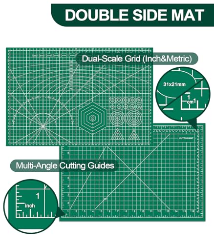10 Pcs Self Healing Cutting Mat Bulk, 12×18 Inch Cutting Mats for Crafts - style: 10 Pack