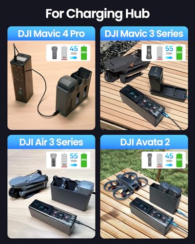 LKTOP Drone Portable Charger 100WH Power Station for DJI,Camera Accessorie
